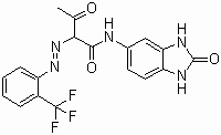 Pigmentti-Yellow-154-Molecular-rakenne