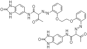 Pigmentti-Yellow-180-Molecular-rakenne